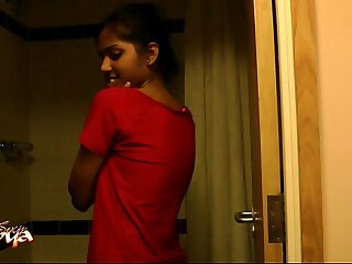 red-hot luxurious indian non-professional honey divya in shower