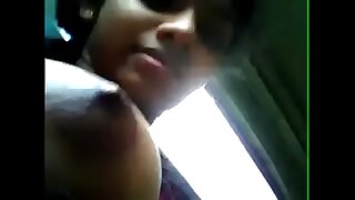 Low-spirited TEEN INDIAN TEEN BOOB Dissimulation IN BUS